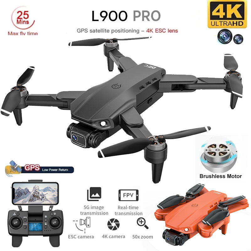 L900 Pro GPS Drone 4K Professi - Rc Helicopter Electric 评论和价格