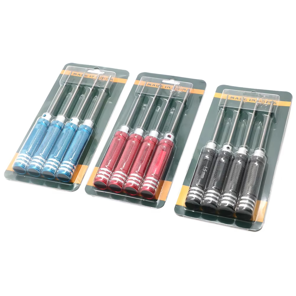 4pcs Hex Screw Driver set Tita - Rc Helicopter Tool Kit 评论和价格
