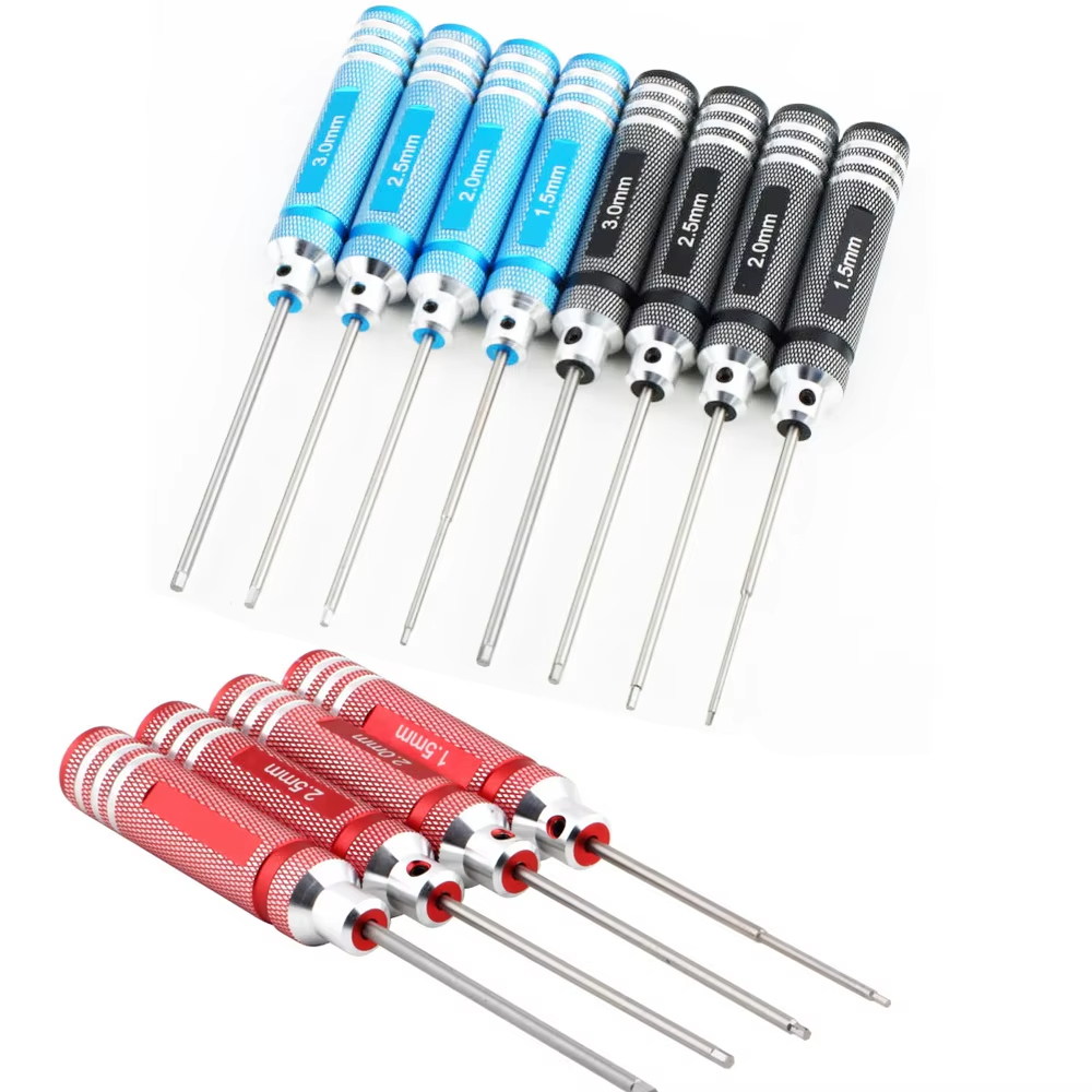 4pcs Hex Screw Driver set Tita - Rc Helicopter Tool Kit 评论和价格