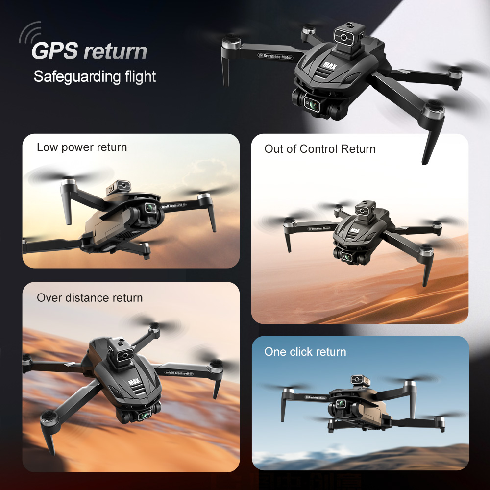 V168 PRO Max GPS Drone 8K Prof - Rc Helicopter Electric 评论和价格