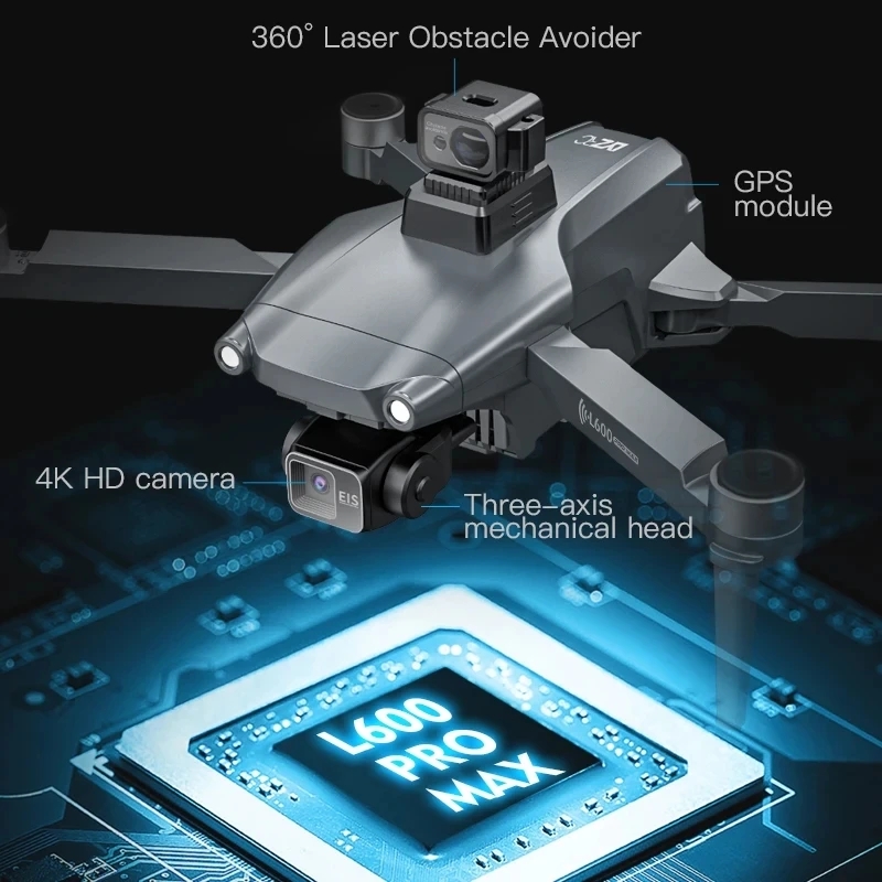 L600 PRO MAX GPS Drone Profess - Rc Helicopter Electric 评论和价格