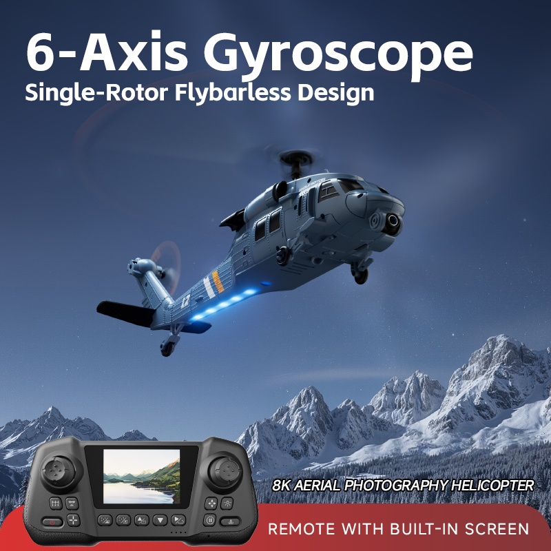 8K Flybarless Optical Flow Hov - Rc Helicopter Large 评论和价格