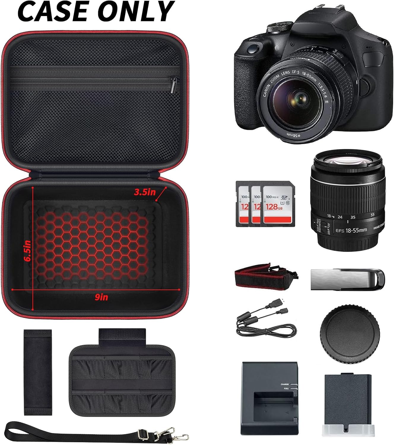 Camera Storage Bag for Canon E - Canon Camera Eos R8 评论和价格