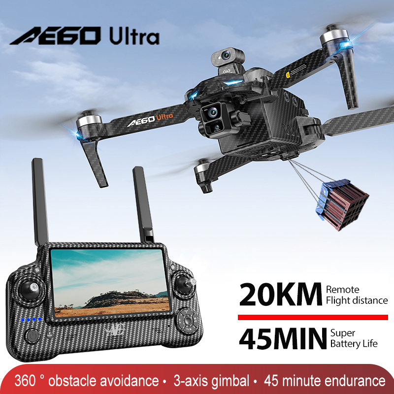 AE60 GPS Drone Professional 8K - Rc Helicopter Electric 评论和价格