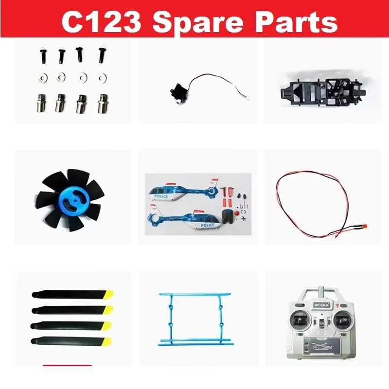Spare Parts List For RC ERA C1 - Rc Helicopter Blade 评论和价格